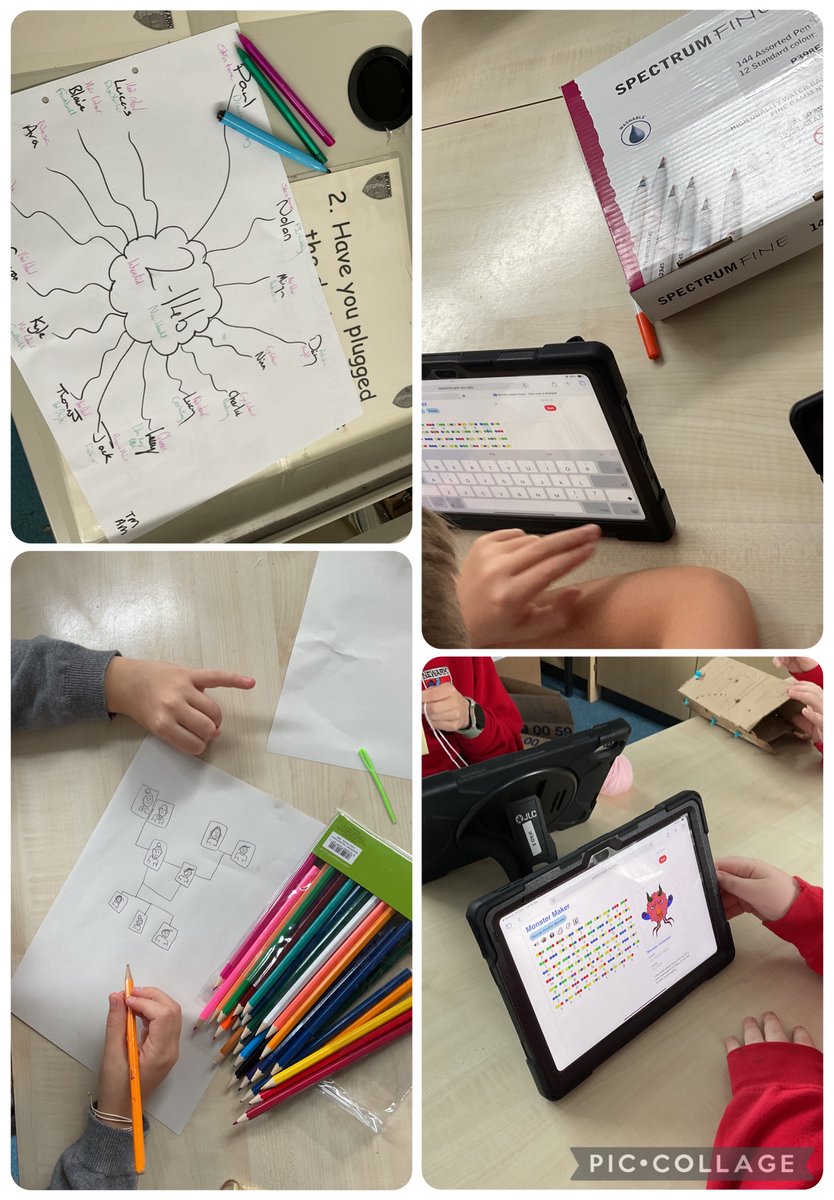 P7A are learning all about inherited and environmental characteristics. They looked at DNA, created monsters through decoding, recalled some personal information and some even began to create a basic family tree.