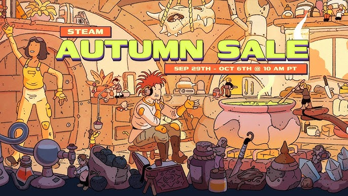 The #Steam Autumn Sale is live and in full swing!

What games have you picked up so far? Let us know below! We're always looking for new indie games to add to our libraries👀
#steamsale