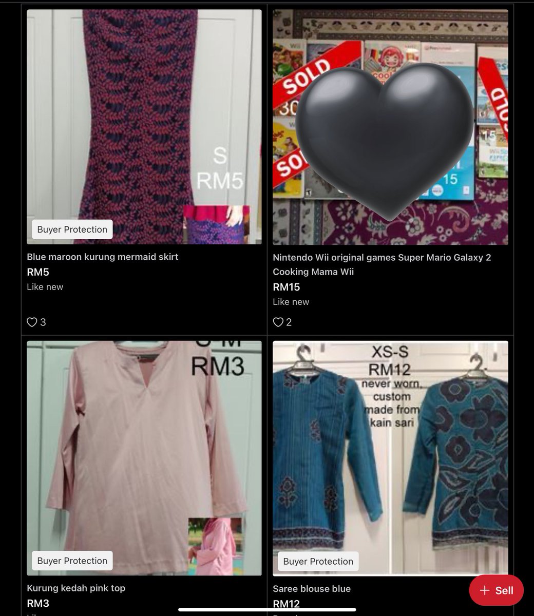 M00NKYS's tweet photo. hi girls, im doing another RM1 sale but i dont have any kpop stuff to let go, im hoping to let these go to someone who will wear them 🤲🏼

all clothing items are RM1ea exclude postage, in exchange would like to ask for prayers of rezeki again. thank you for sharing 🫶🏼 #pasarKPOP https://t.co/4NyzC933zD