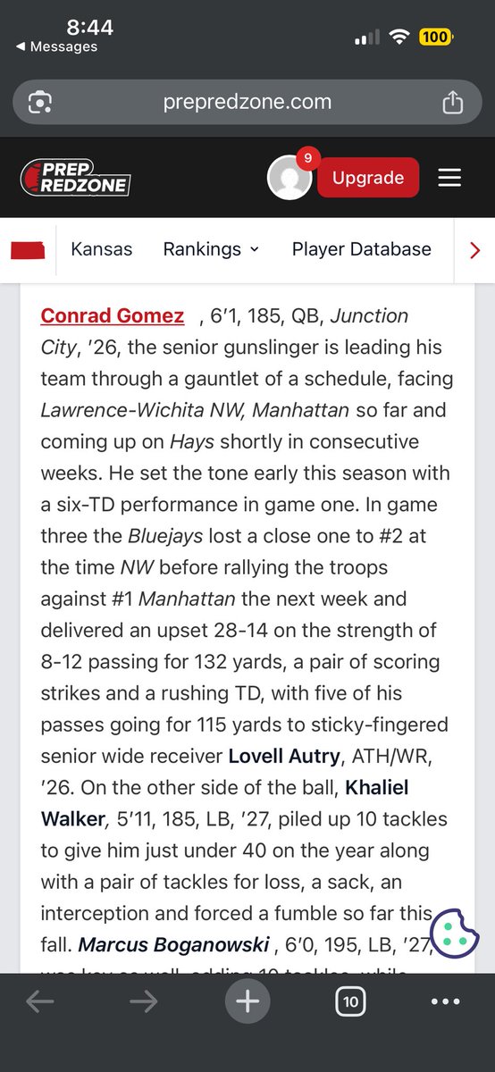 <a href="/GomezConrad15/">conrad gomez</a> <a href="/PrepRedzoneKS/">Prep Redzone Kansas</a> <a href="/PreWarWesley/">Coach Buckets</a> <a href="/DR_SPORTZ/">DRSportz</a>