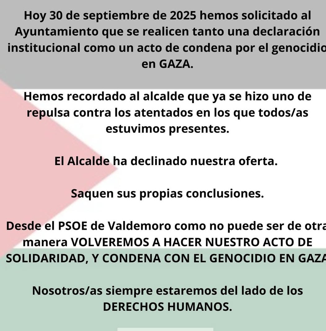 Os animamos a canalizar vuestra solidaridad a través de:
unrwa.es/emergencia-gaz…
La UNRWA, es la Agencia de Naciones Unidas para la población refugiada de 🇵🇸,y lleva 75 años proporcionando ayuda humanitaria con su fondo de emergencias.
#stopgenocidio #freegaza #derechoshumanos