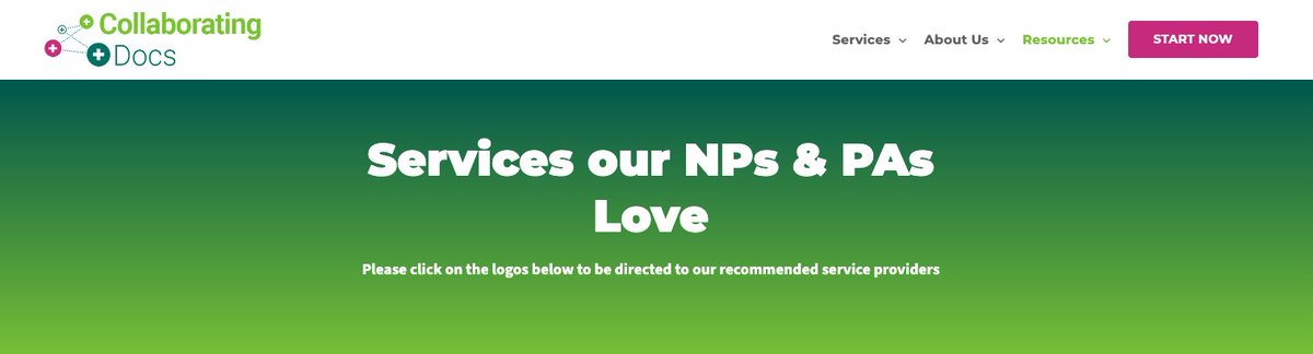 🔧 Launch your practice with confidence. → collaboratingdocs.com/services-our-n…

 Collaborating Docs matches you with expert services in billing, licensing, web design &amp; more—so you focus on care, not admin. Get your free quote today!