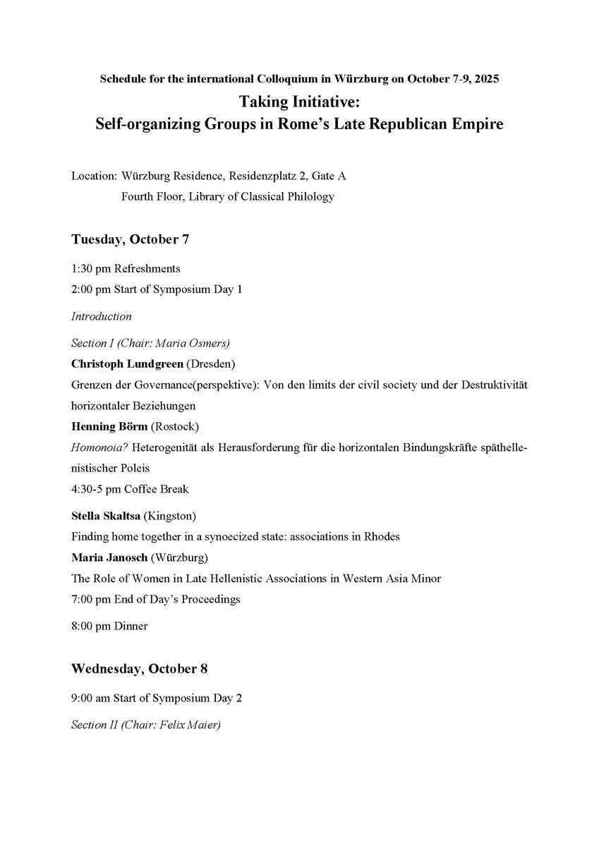 Alte Geschichte JMU Würzburg tweet media
