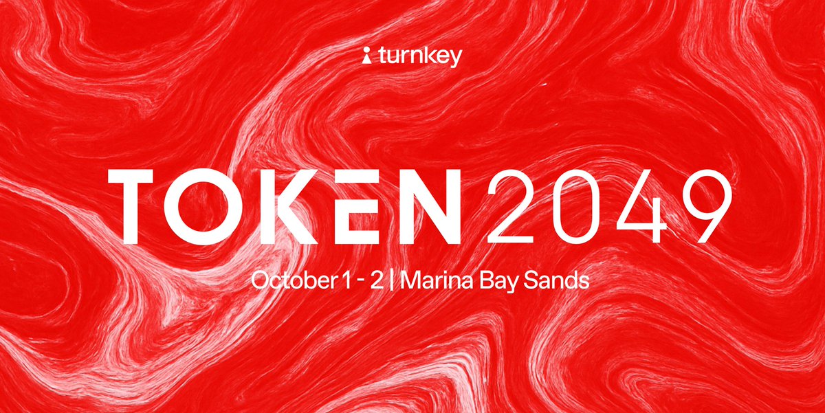 We’re live at <a href="/token2049/">TOKEN2049</a> in Singapore 🇸🇬

Looking forward to engaging with the global crypto community - reach out if you’d like to connect!

🗓 Oct. 1-2 #TOKEN2049