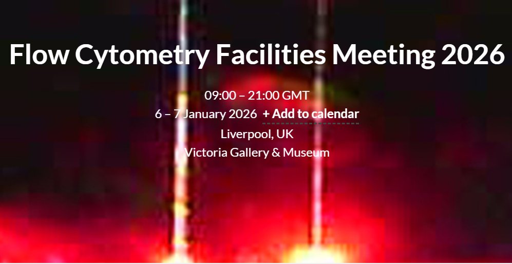 RoyalMicroSoc's tweet image. Registration and sponsorship bookings are now *open* for Flow Cytometry Facilities Meeting 2026!

Excellent annual meeting seeking to highlight and address common issues within the community.  

Book now: ow.ly/e6XJ50X4k4w