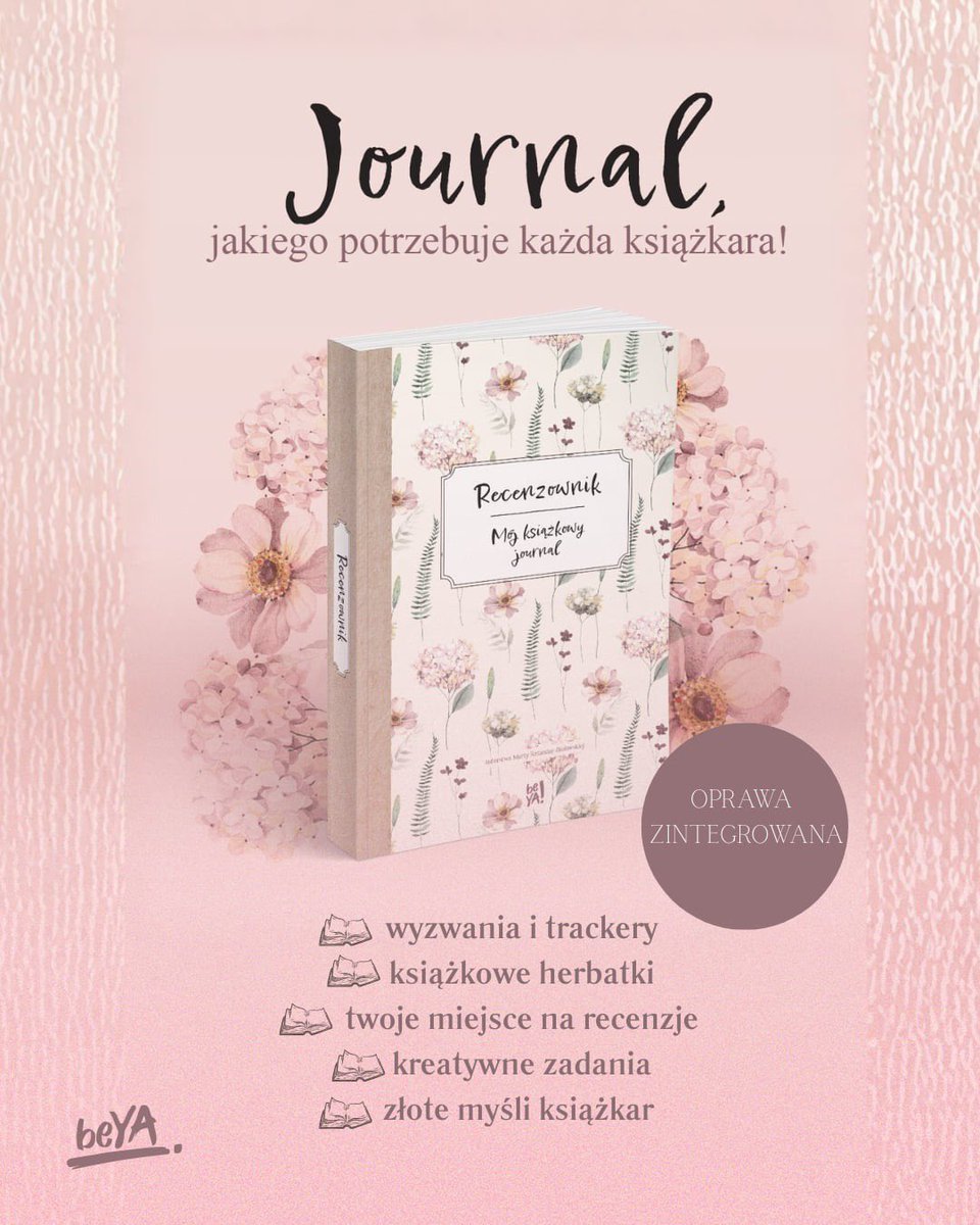 „Recenzownik. Mój książkowy journal” 🌸<a href="/okiemmbooks/">OkiemMbooks</a> już 23.10‼️

W przedsprzedaży od ➡️7.10.2025 

Chcesz zapanować nad swoimi książkami, tym co czytasz, lubisz, a czego nie?📚Odkryć kreatywne czytelnicze zadania i wyzwania?„Recenzownik” jest dla Ciebie! 

Jak podoba się okładka?