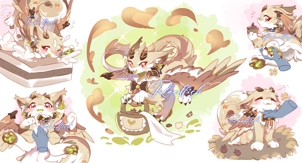 是qb老师画的提拉米苏--！
<a href="/qb_mofufu/">毛茸茸的丘比</a>