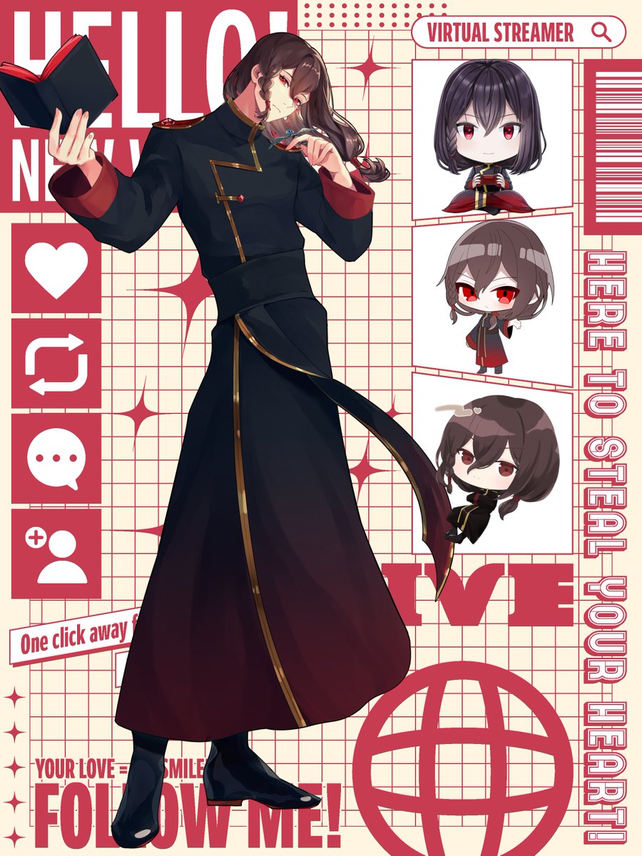 #10月のVTuberフォロー祭り
【固定ツイ】
貴方の町の神父さん。ゲーム配信や声劇、TRPG等の空想の物語を配信する"幻想語り部系Vtuber"の 日向唯一(ひゅうが ゆいつ)だ。

活動者さんはほぼフォローバックさせて貰う。活動内容が内容なだけに一緒に配信してくれる仲間はいつでも募集中だからな。