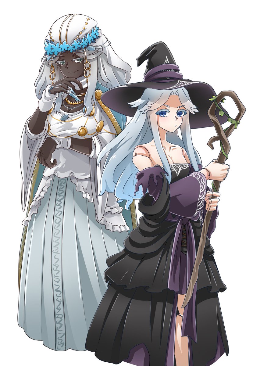 「衣装チェンジ 隠者と復讐者 #ELDENRING #NIGHTREIGN」|一富士二鷹サウザンドキメラのイラスト