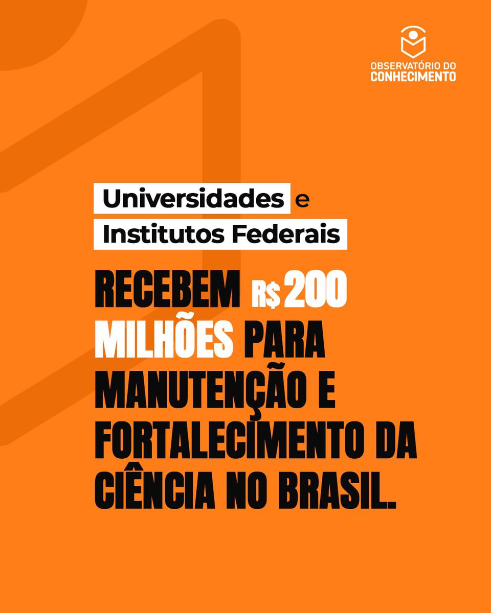 Observatório do Conhecimento tweet media