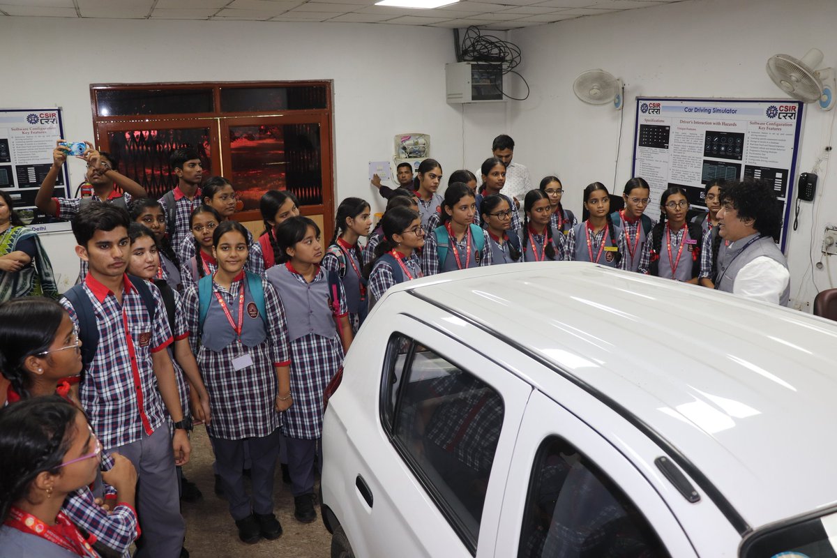 Glimpses <a href="/CSIRCRRI/">CSIR CRRI</a> #Jigyasa #Outreach during #CSIR Foundation Day 2025 Participated by students &amp; teachers from #KendriyaVidyalaya had interaction with Scientists and Technical staff.

<a href="/KVS_HQ/">Kendriya Vidyalaya Sangathan</a> <a href="/CSIR_IND/">CSIR, India</a>