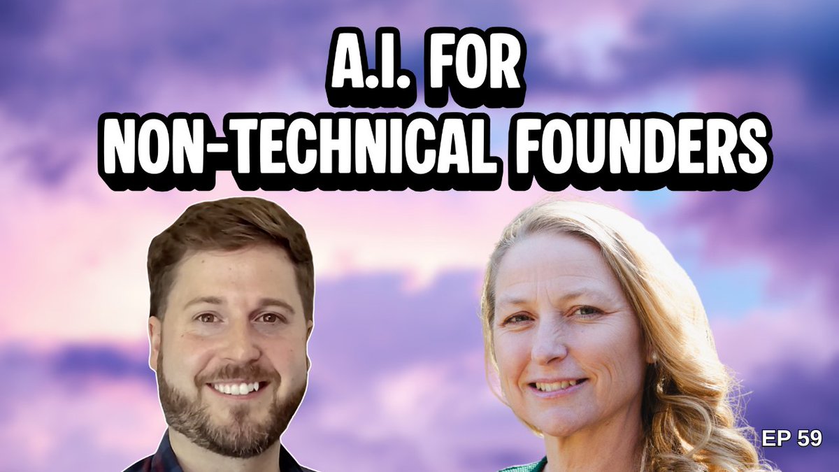 It's hard building a company, especially if you're not technical

...unless you leverage A.I.  

Marnie Wills shares how she teaches non-techie founders to use A.I. to run their businesses more efficiently