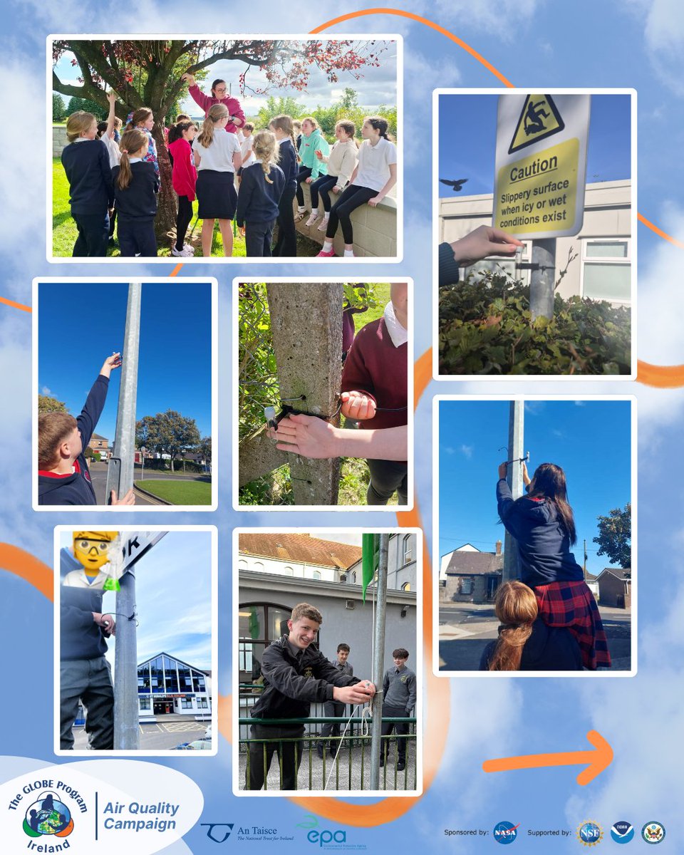 GLOBEIreland's tweet image. Can you spot your school? Tubes are up all over the country, where they&apos;ll stay until October 23rd collecting data on local NO2 levels. 

#globeprogram #globeairqualitycampaign #cleanairmatters
@EPAIreland @AnTaisce @GLOBEProgram