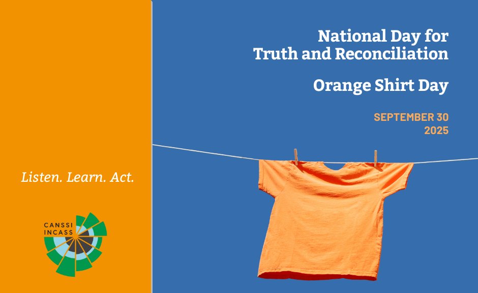 September 30 is the National Day for #TruthAndReconciliation and #OrangeShirtDay.

Listen, learn, and act.