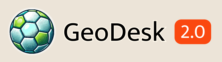 GeoDeskTeam's tweet photo. We've released v2.0 of our GeoDesk #OpenStreetMap Toolkit, with a brand-new GOL Tool and many performance and usability improvements: https://t.co/DipufkYwgX https://t.co/AwmjQoxMJ9