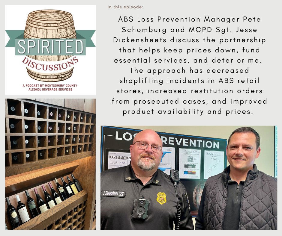 Theft prevention at ABS stores benefits all Montgomery County residents. Learn how prevented losses, recovered restitution and neighborhood engagement keep prices down and fund essential services without using tax dollars. buzzsprout.com/2345583/episod…
