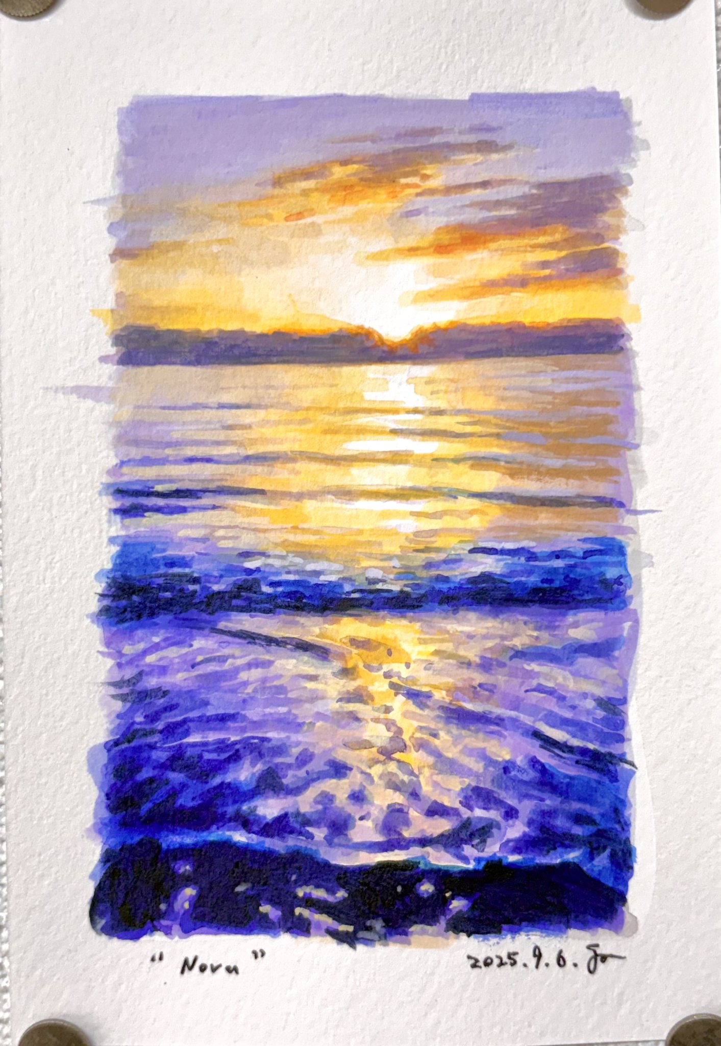 絵画 painting 片山 穣 [Katayama Joe] on X: 