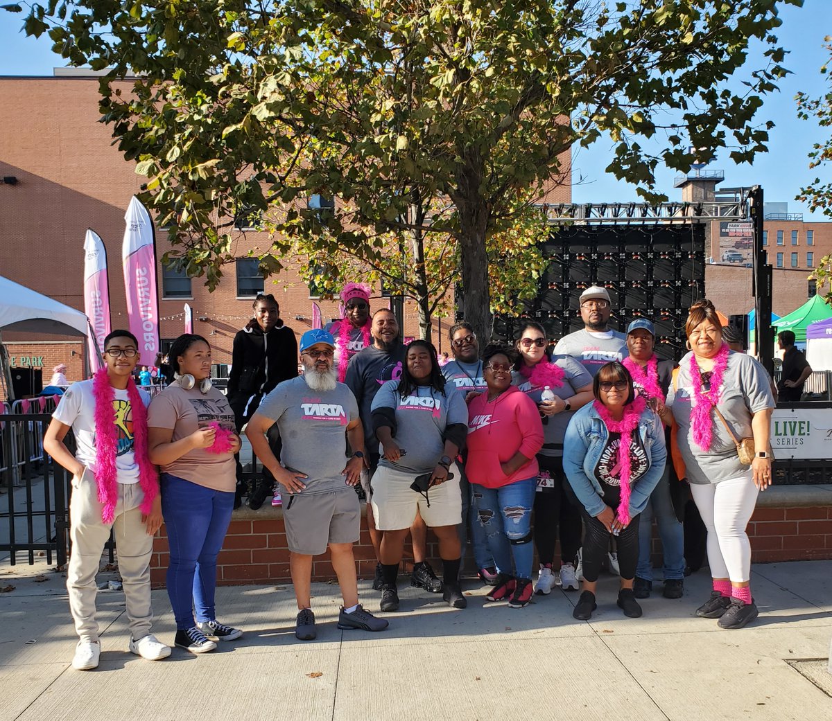 Team TARTA was proud to take part in the Susan G. Komen Race for the Cure this past Sunday to support the fight against breast cancer 💖 Special thanks to A.A. Boos &amp; Sons for sponsoring our team.

#RaceForTheCure #BreastCancerAwareness #WellnessMatters #TakingYouPlaces