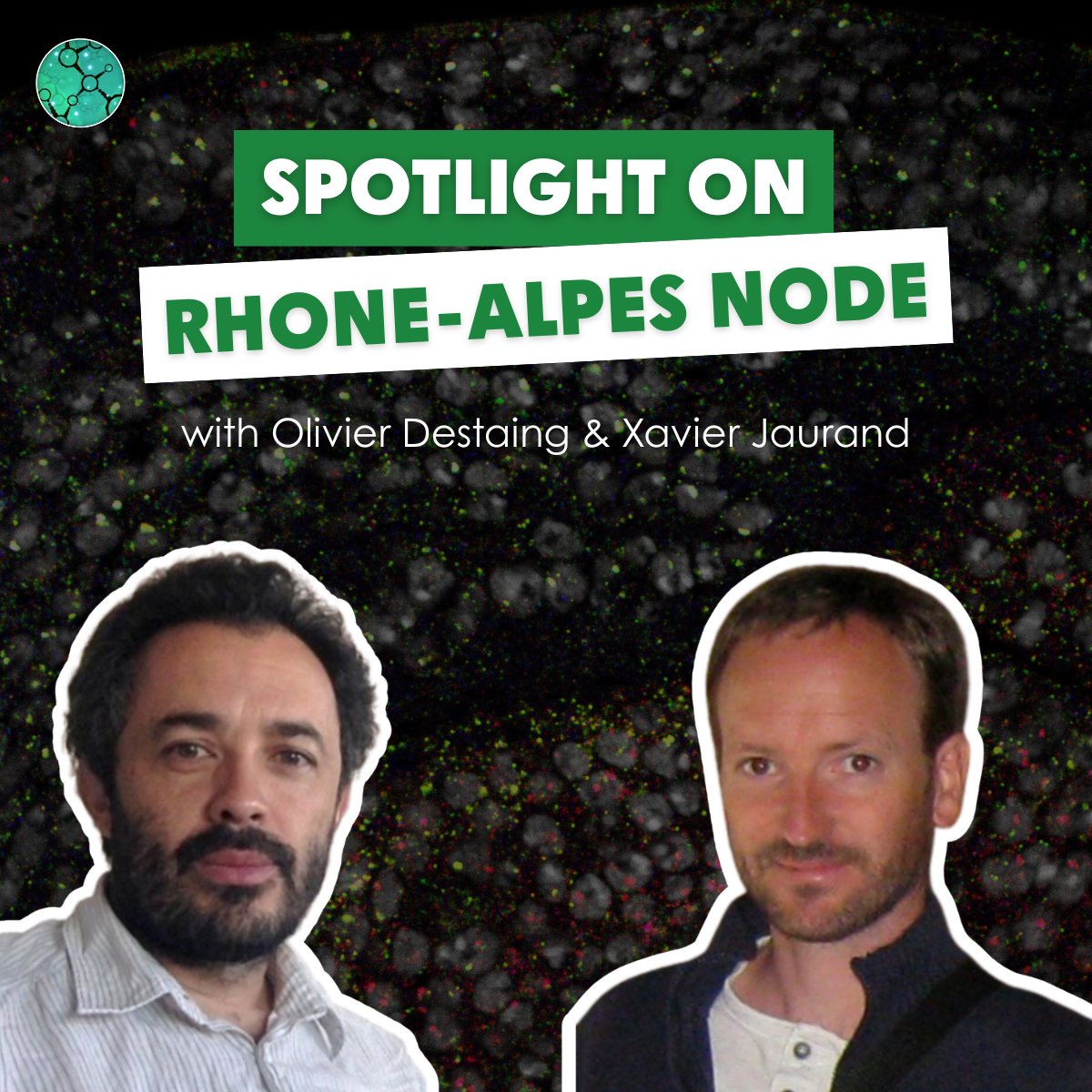 Fr_BioImaging's tweet image. 🔬 Discover Olivier &amp;amp; Xavier, co-leaders of the Rhône-Alpes node

In this interview, they share how the node unites the imaging communities of Lyon and Grenoble, combining strong scientific output with major technical developments.

🔗 Click here to read: france-bioimaging.org/announcement/s…