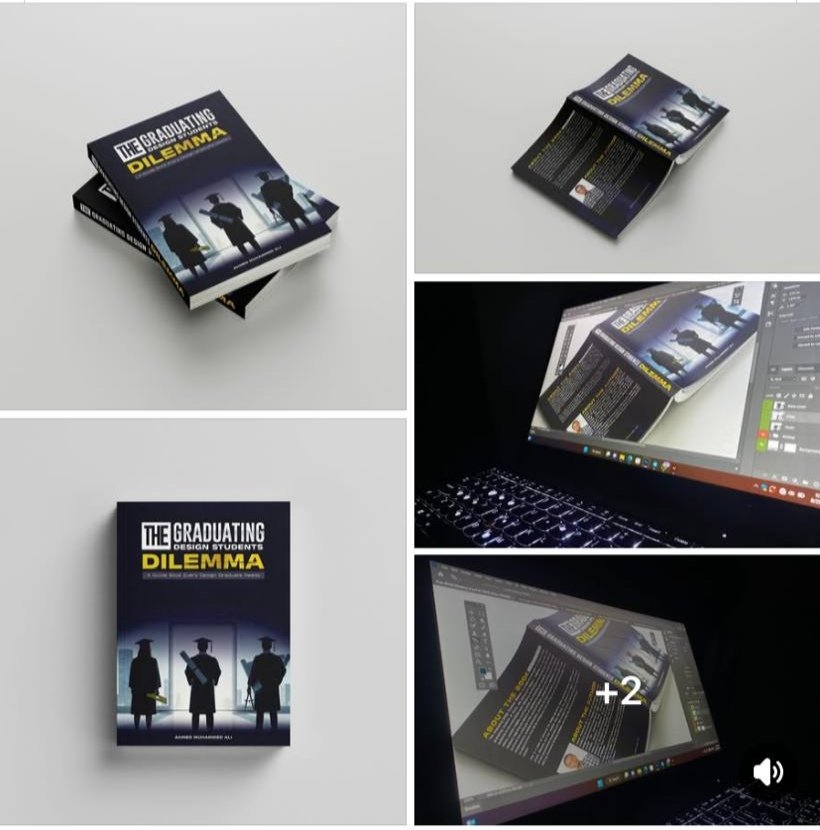 maikano_J's tweet photo. THE GRADUATING DESIGN STUDENT DILEMMA 
Cover Reveal
More than just visuals this cover tells a story of purpose, passion, and the designer’s journey. Grateful to my tech brother, @ahmadmukhtar, for the solid support.  

Author, Arc. Ahmed Muhammed Ali.  
maikanocreatives@gmail.com https://t.co/t5c5ywTPVk