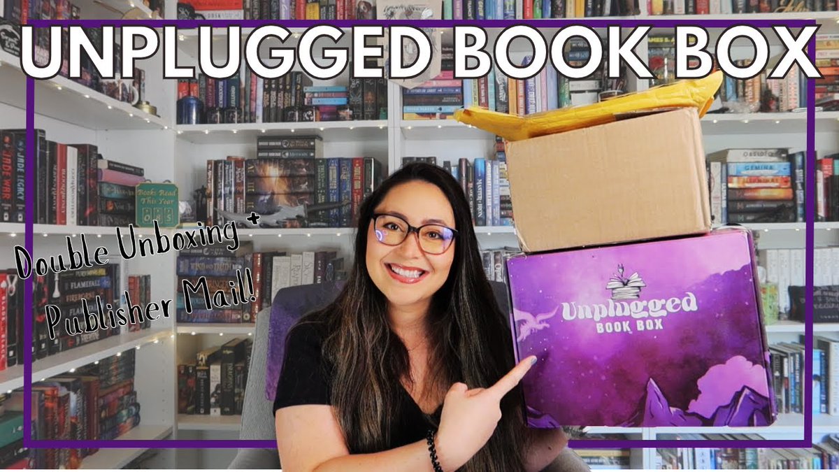 Just unboxed not one but TWO ✨amazing ✨ <a href="/unpluggedbooks/">unpluggedbookbox</a> Book Boxes 📚 plus a copy of one of my favorite reads of the last year! 🐉💌💫 The book mail haul dreams are made of!
youtu.be/e87UCfpNh3s

#UnpluggedBookBox #YAFantasy #BookMail #Unboxing #BookDragon 🧙‍♀️📦