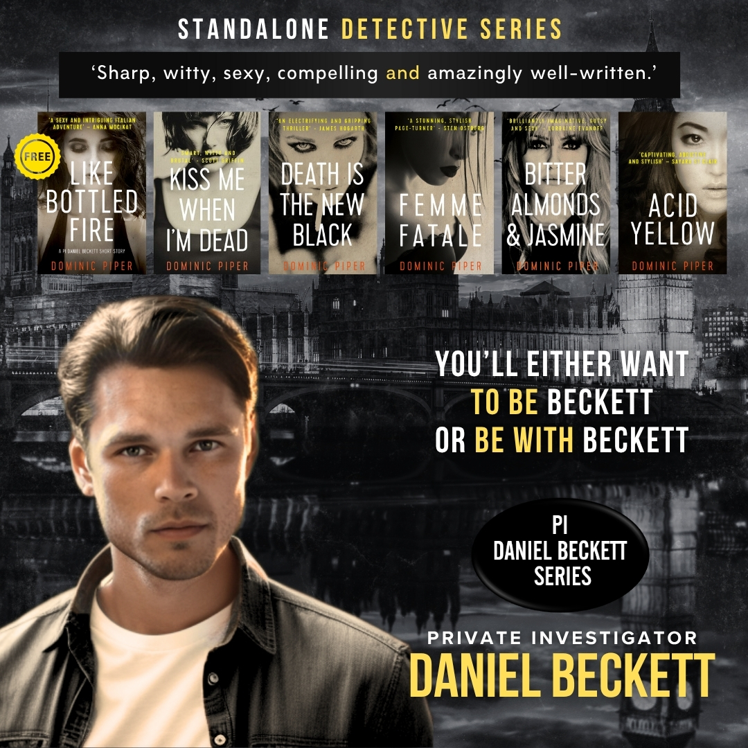 DominicPiper1's tweet image. "These are some of the best new detective fiction you’ll find. Pick any of them and start reading. A day or so later, you’ll be reading the others." - A.J. Ravenhearst.
viewAuthor.at/DominicPiper
#DanielBeckett #PrivateInvestigator #Standalone #London #DetectiveThrillers #MustRead…