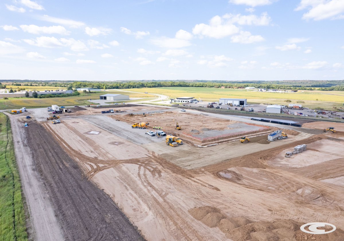 ContegraCC's tweet image. Project Wildcat is underway 🐾 Slab pours begin this week with pre-cast concrete panel erection slated for mid-October. #Contegra #ConstructionwithIntegrity