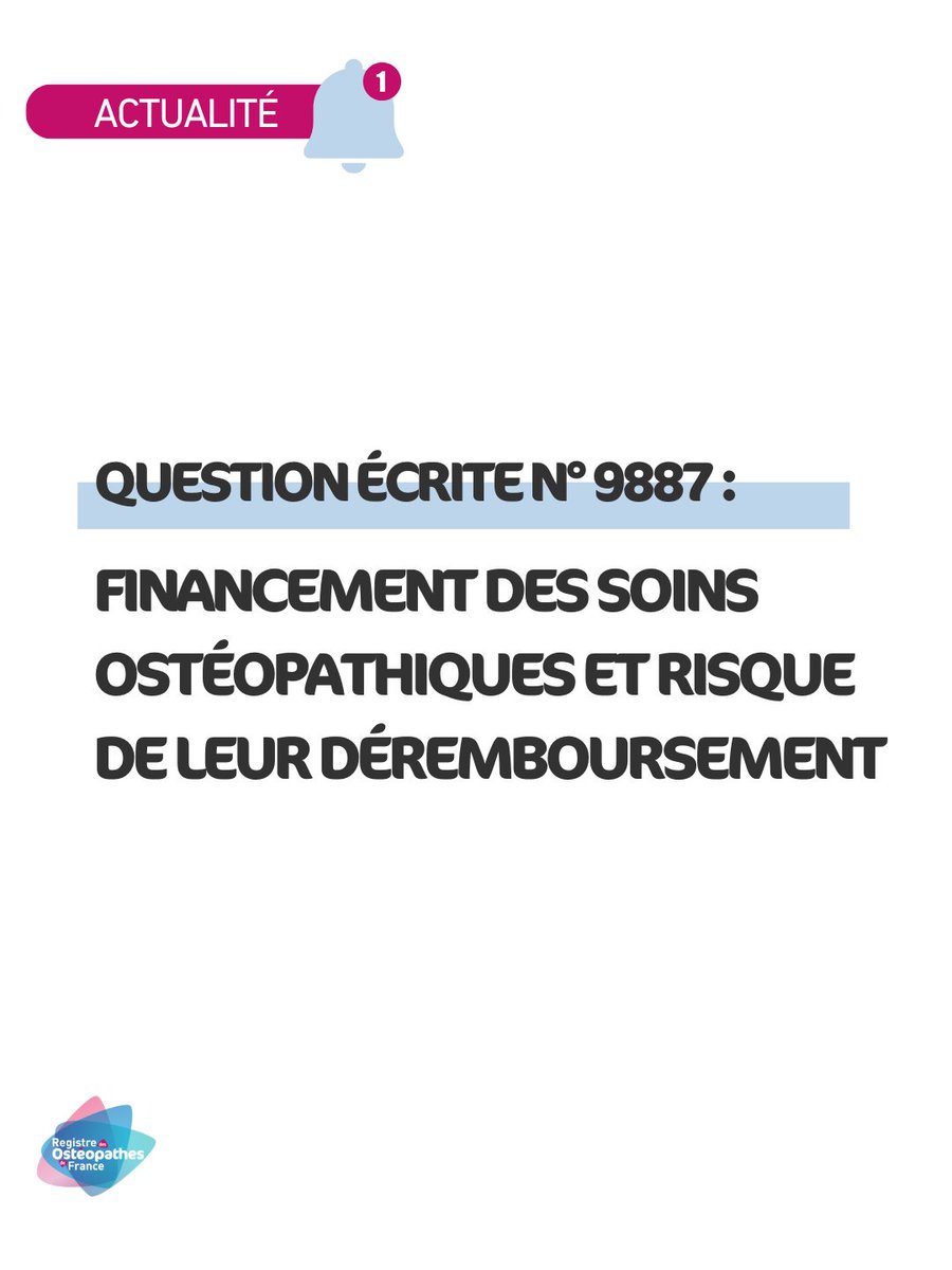 Registre des Ostéopathes de France tweet media