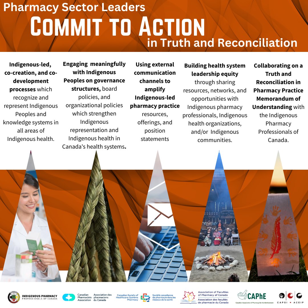 CSHP_SCPH's tweet image. Today is the National Day for Truth and Reconciliation, &quot;Orange Shirt Day&quot;, a day of remembrance to recognize the atrocities and multi-generational and ongoing systemic effects of the Canadian Indian residential school system. In partnership with the Indigenous Pharmacy…