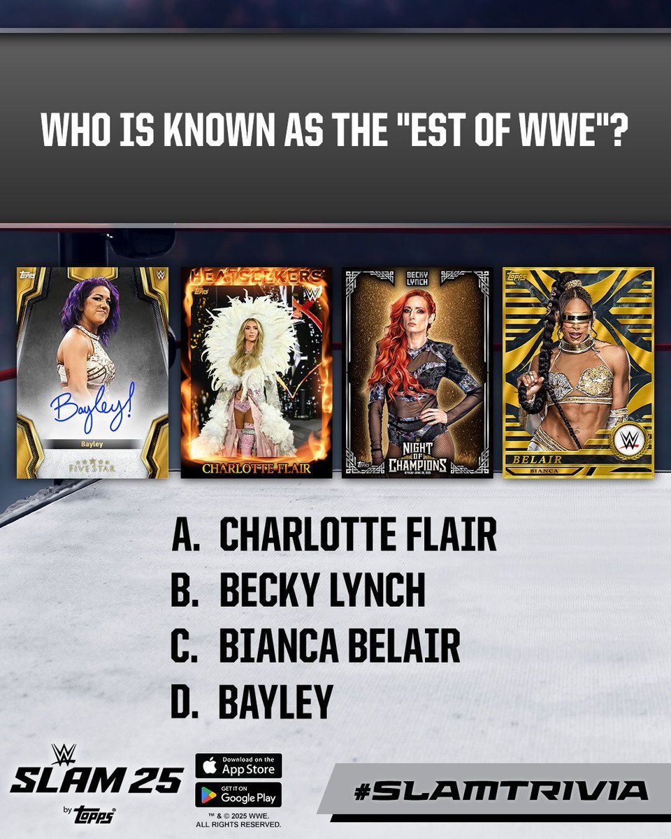 WWE SLAM by Topps® tweet media