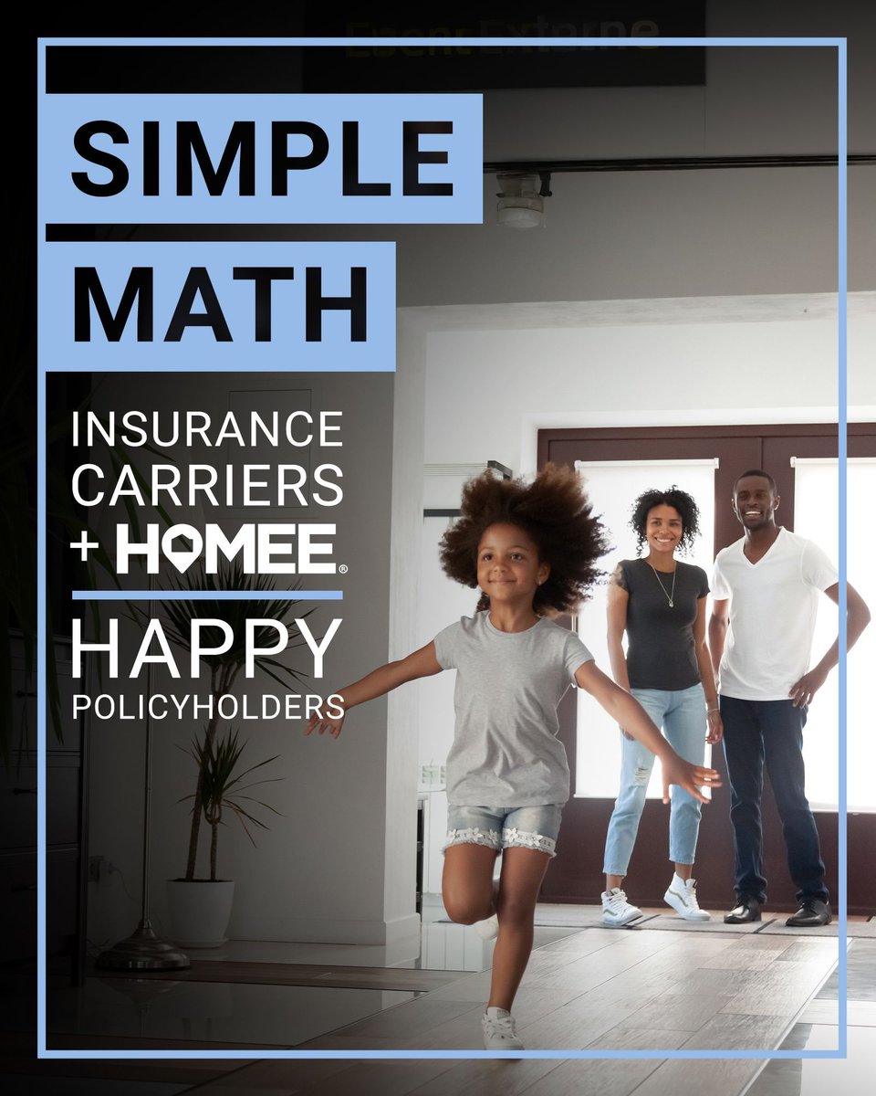 HOMEE_USA's tweet image. We know #insurance carriers like numbers, so here are a few that’ll make your actuaries do a happy dance:
📉 66% reduction in LAE
⏱ 41% shorter #claim cycle times
😍 Best-in-class NPS of 85

The math is simple: HOMEE &amp;gt; Chaos.

Get in touch:
📧 claims@homee.com

#InsuranceClaims