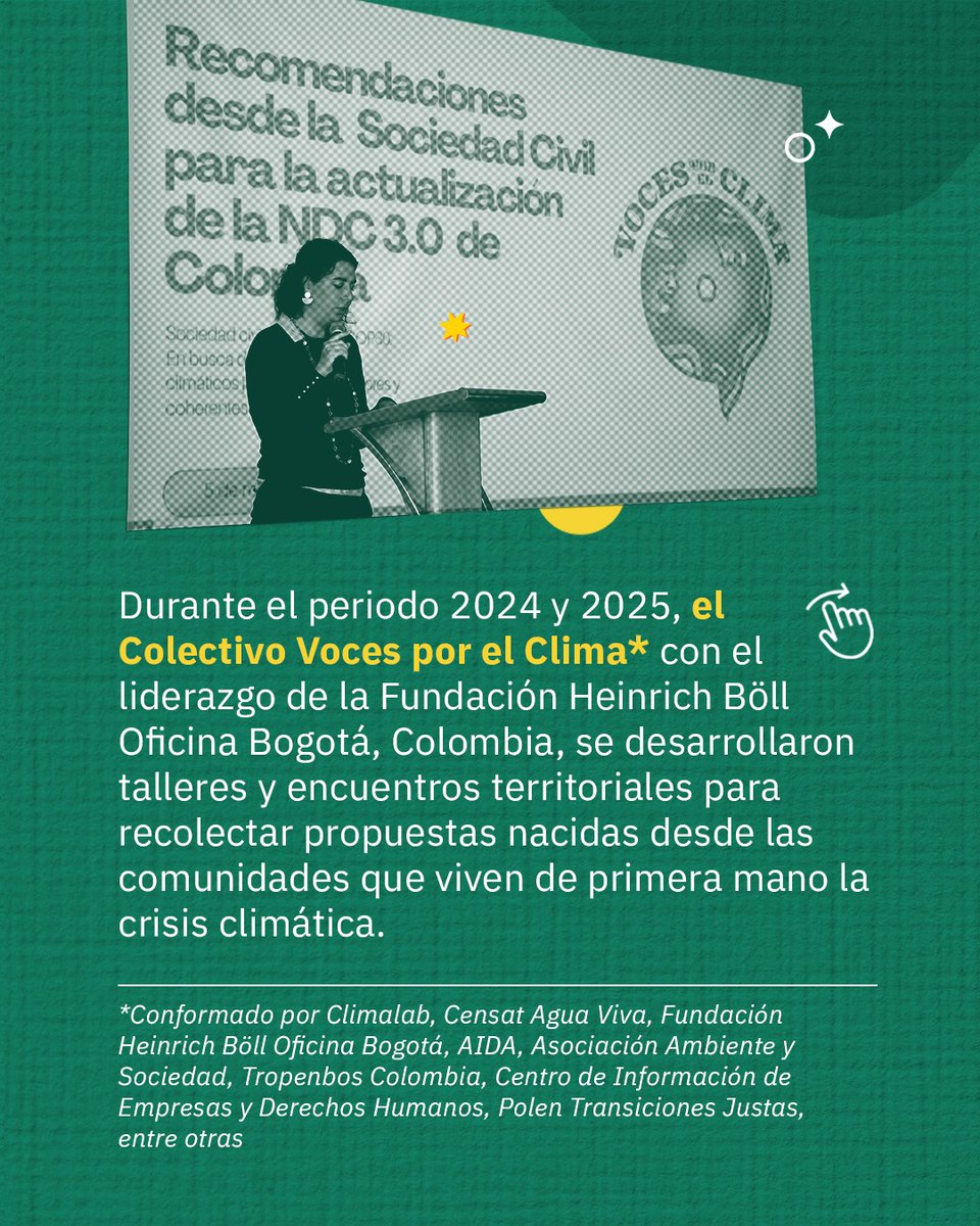 Durante 2024 y 2025, el Colectivo Voces por el Clima desarrolló talleres territoriales para recolectar propuestas nacidas desde las comunidades que viven de primera mano la crisis climática. 🤝🌍