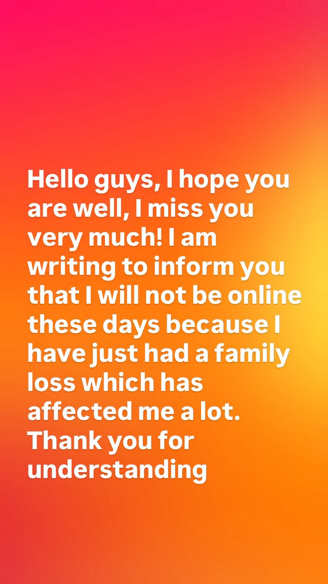 See you soon, I'll let you know when I'm ready again