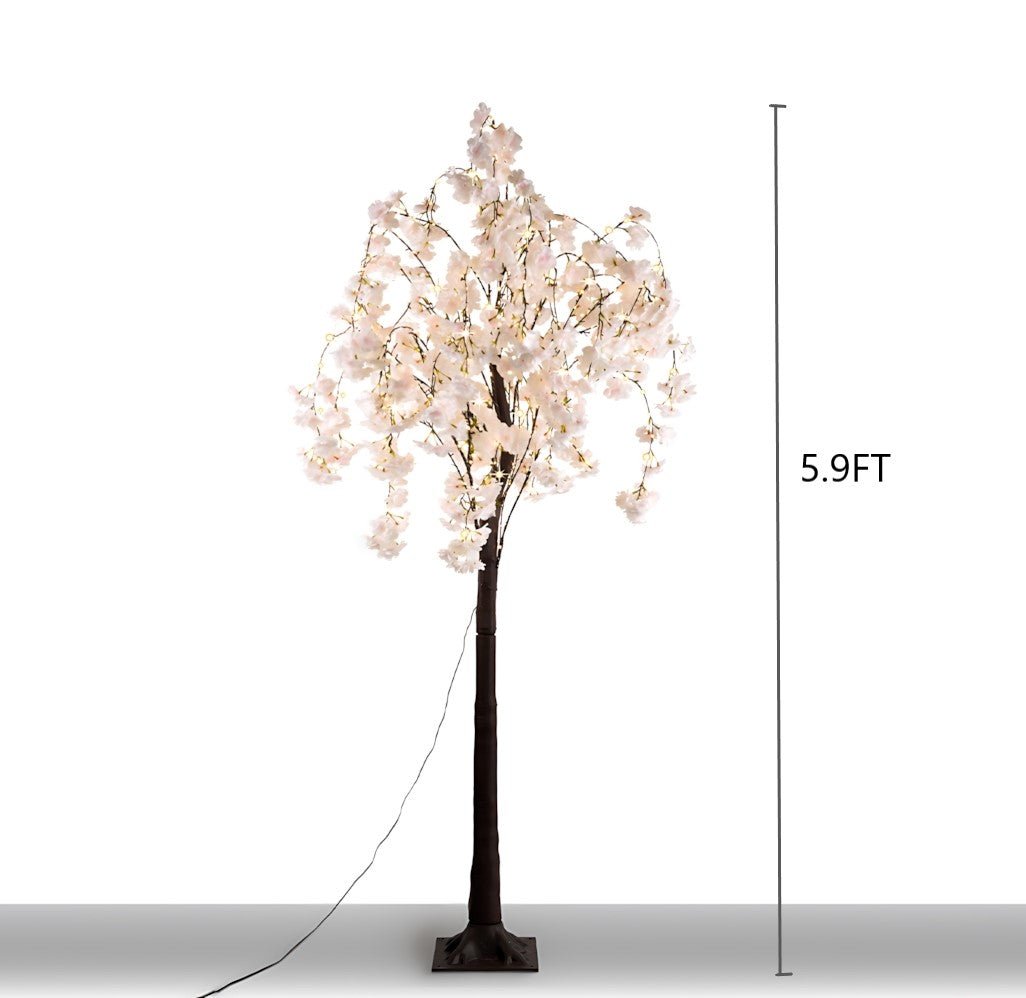 xentarhome's tweet image. Transform your space with our enchanting LED Cherry Blossom Tree (5.9ft) for just $79.90. Experience the soft pink glow vibes, no cap! 🌸✨ #HomeDecor #LEDTree #XENTAR xentar.com/products/encha…