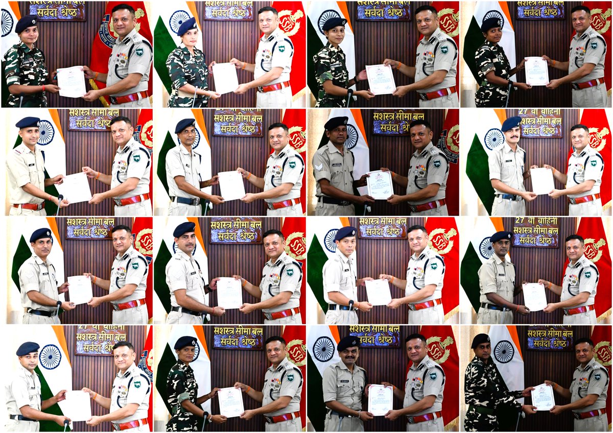 14.09.25 से 29.09.25 तक चलने वाले हिंदी पखवाड़े के दौरान आयोजित हिंदी तथा अहिंदी भाषी कर्मियों के मध्य हिंदी निबंध लेखन, वाद-विवाद, श्रुतिलेख व हिंदी अनुवाद, टंकण प्रतियोगिताओं के विजेताओं तथा उप-विजेताओं को श्री धीरज सिंह, कमांडेंट द्वारा प्रसंशा-पत्र देकर सम्मानित किया गया |