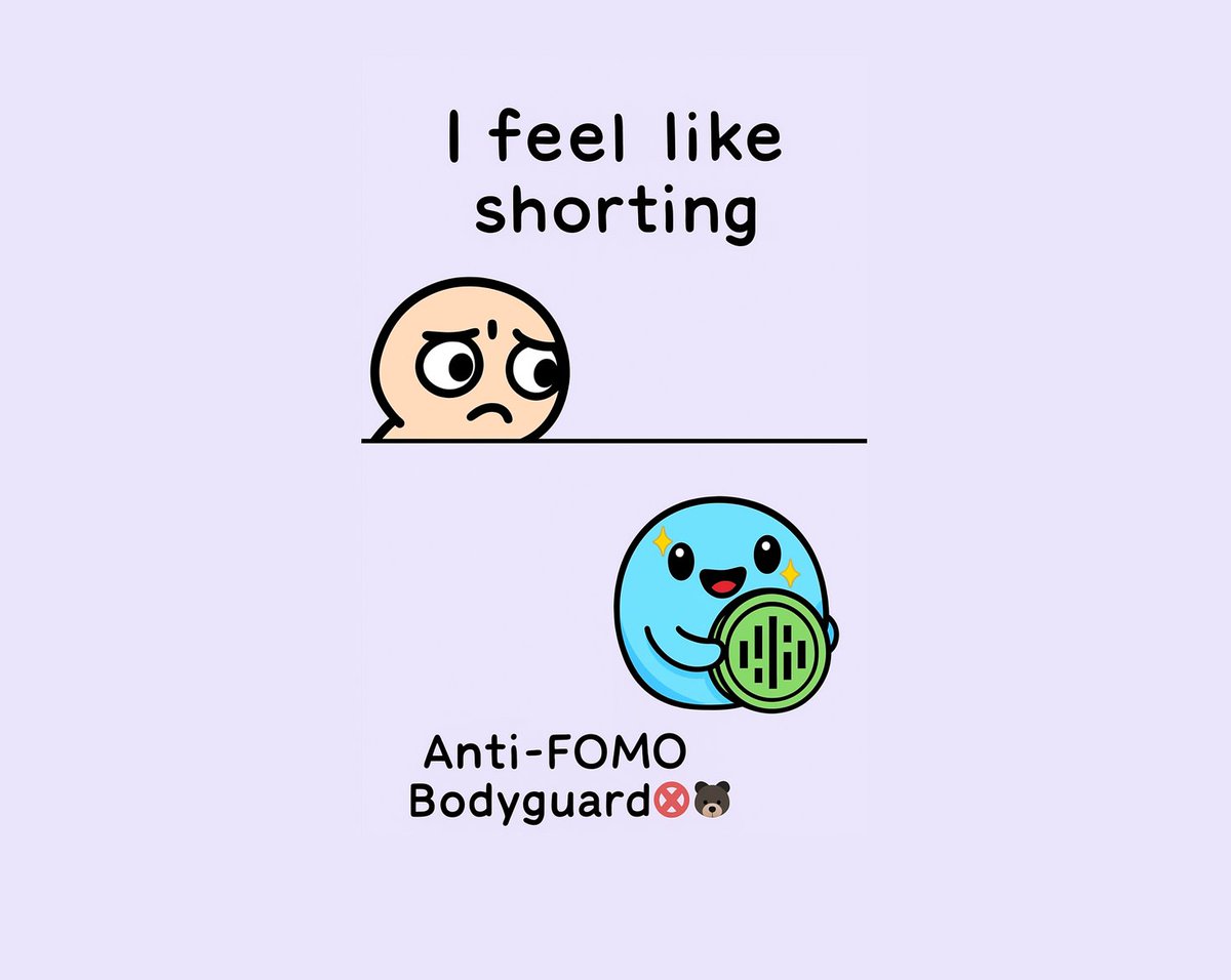 Shipisx's tweet photo. When you’re about to FOMO short, but Mochi says NO🚫Mochi as my anti-FOMO bodyguard 🚫🐻
#Nomina
@Nomina @austinking https://t.co/4jsjrqdulf