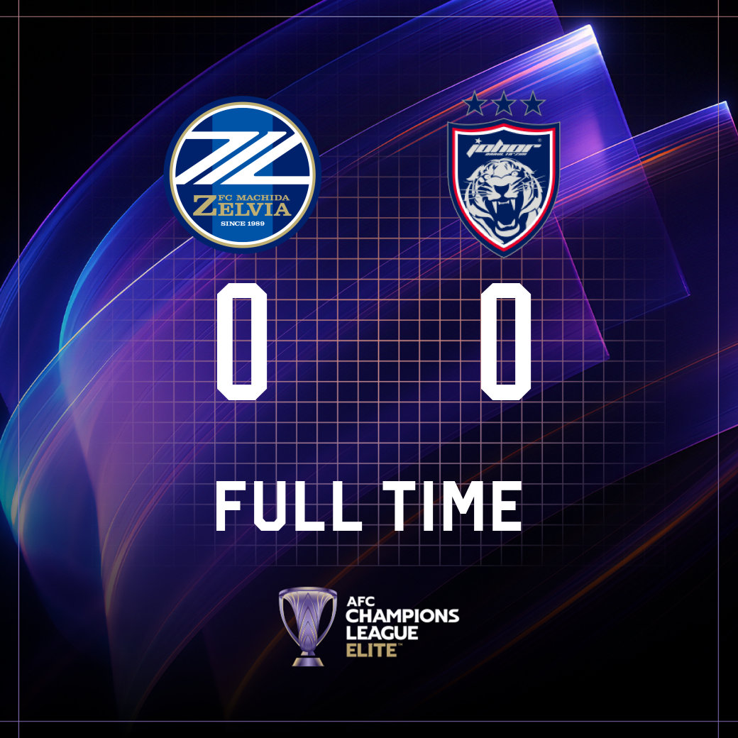 ⚽𝗙𝗨𝗟𝗟 𝗧𝗜𝗠𝗘 ≪試合終了≫⚽ #ジョホール・ダルル・タクジムFC