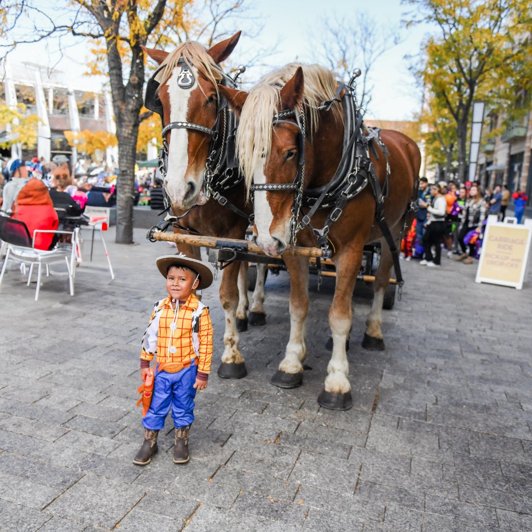 👻 September’s almost over… next up → BOOmar! 🎃
Sat, Oct 25 | 12–4 PM | Belmar Plaza
Trick-or-treating • Horse and wagon rides • Live Music 
👉 RSVP: belmarcolorado.com/event/boomar-2… 

#BOOmar #BelmarLakewood