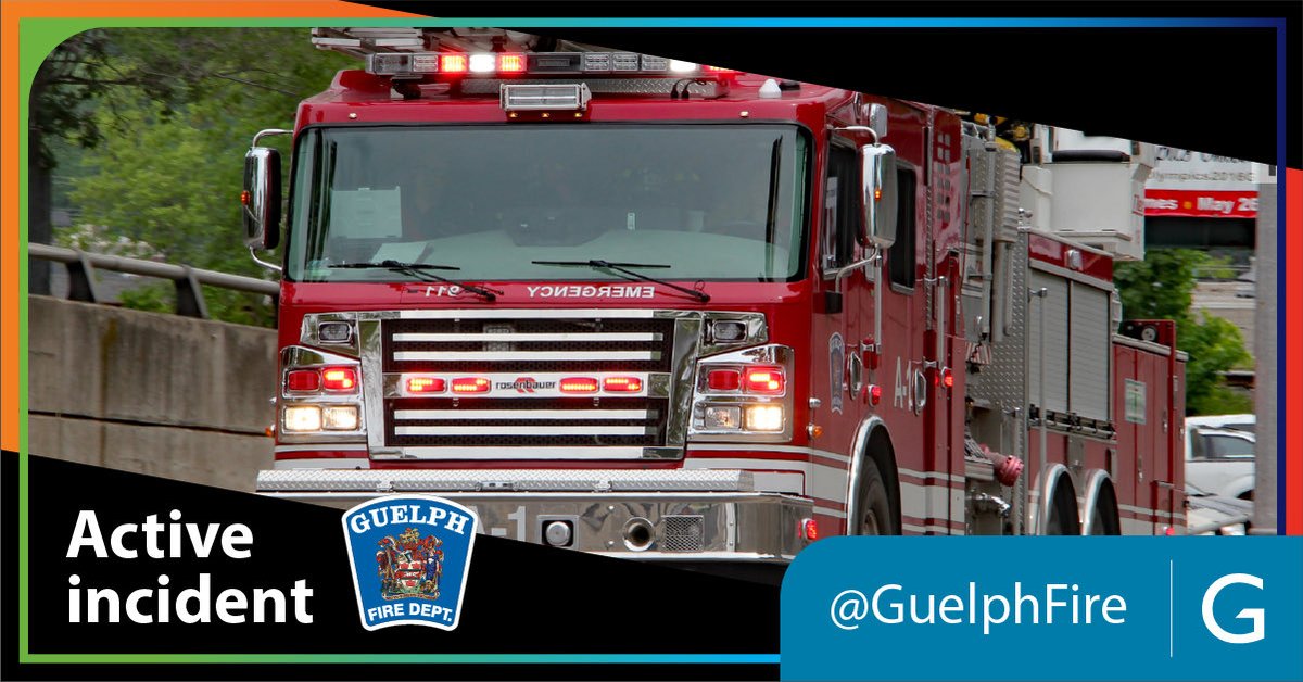 Guelph Fire Department (@guelphfire) on Twitter photo Guelph fire department responded to an apartment fire on Waterloo Ave early this morning. Fire is out. One occupant taken to hospital for smoke inhalation. GFD Fire Prevention Bureau is investigating the cause. GFD encourages all residents to have a fire escape plan. #Guelph Guelph fire department responded to an apartment fire on Waterloo Ave early this morning. Fire is out. One occupant taken to hospital for smoke inhalation. GFD Fire Prevention Bureau is investigating the cause. GFD encourages all residents to have a fire escape plan. #Guelph