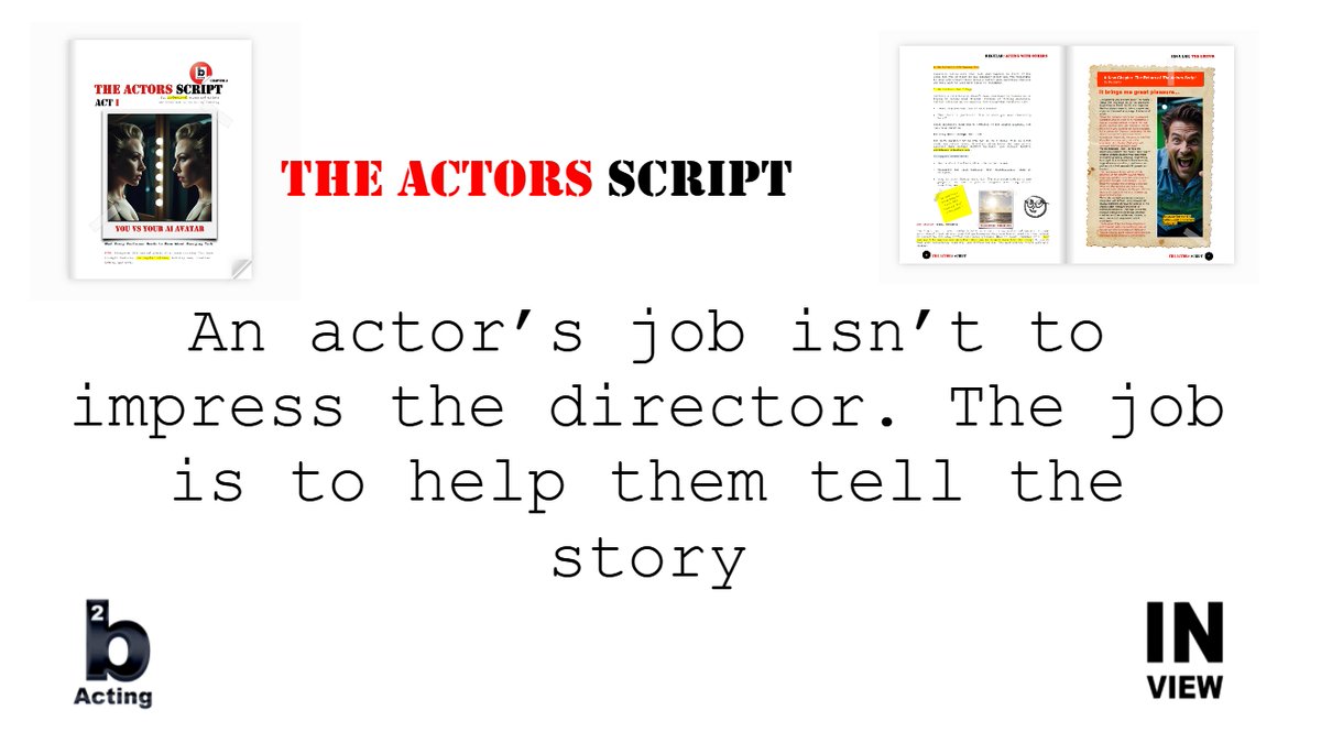 2bacting's tweet image. The Actors Script is more than a magazine—it&apos;s a community.
And we’re back. Stronger. Sharper. More connected.
Start reading on InView today.
Link: 2bacting.com/magazine/
#CreativeTools #PerformingArtsSupport