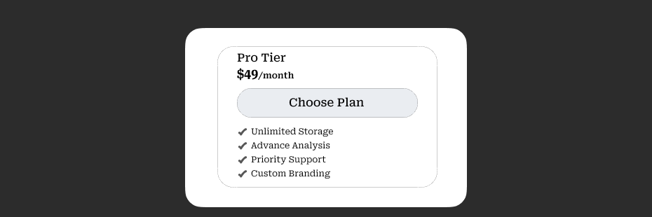 mustaphalawan's tweet photo. Design a Basic Pricing Card

🎉 I just completed Daily UI/UX Challenge #36! Ready to level up my design skills with Redoui. #redoui #designchallenge #UI #UX #uidesign #uxdesign https://t.co/LeLPI917mu