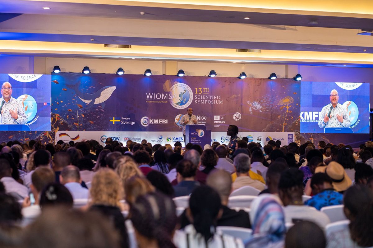 Day Three of #WIOMSA2025!

Prof. Abdulrazak Shaukat (Principal Secretary, State Department for Science, Research and Innovation), our first keynote speaker this morning gave compelling reflections on science and innovation for Africa’s Blue Economy.