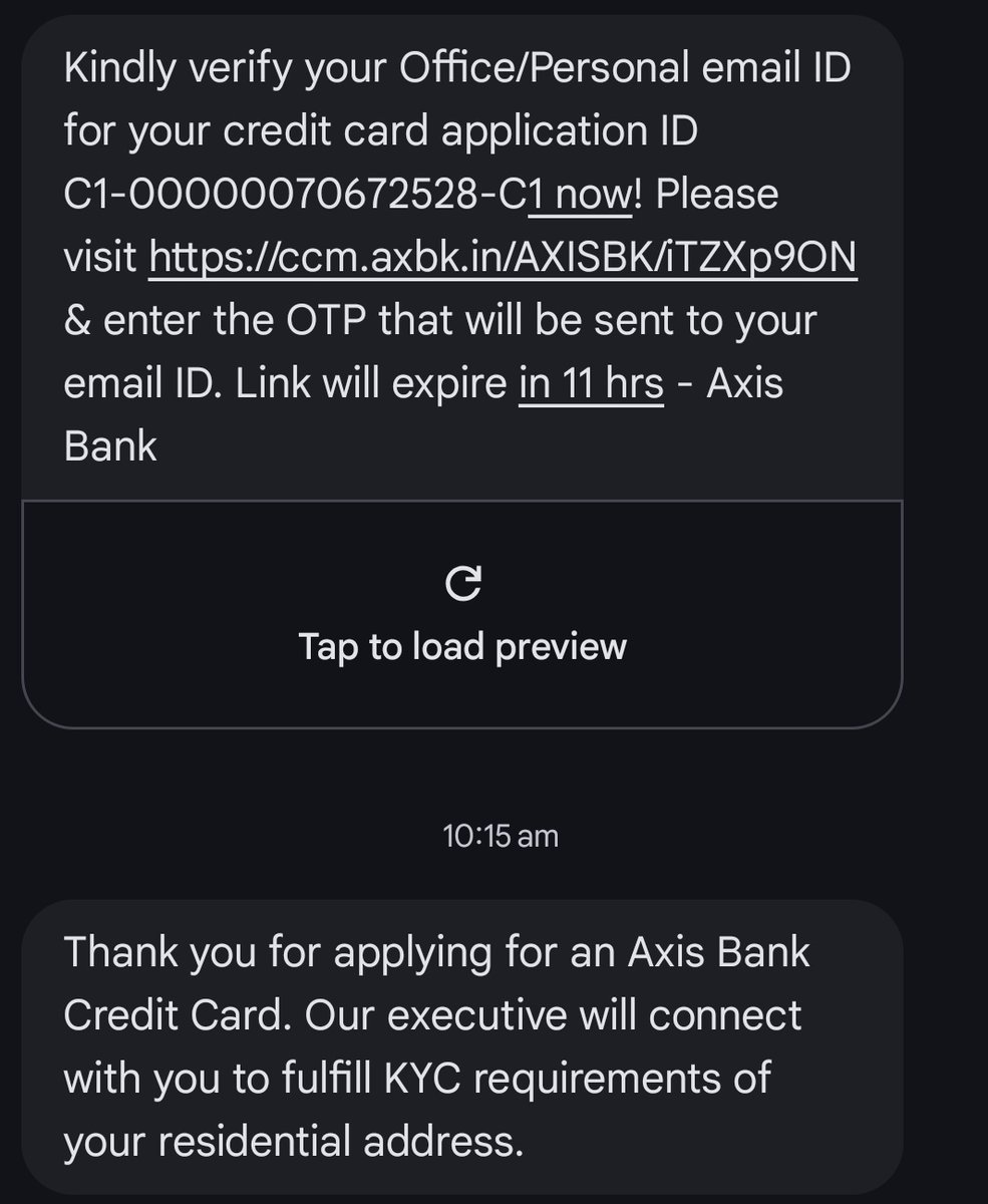 AmimAkhtar3's tweet photo. Flipkart axis bank credit card application rejected after video kyc successful 
Once application rejected flipkart axis bank credit card again send me offer and i apply again and again rejected @flipkartsupport @Flipkart @AxisBank @AxisBankSupport @RBI @TheOfficialSBI https://t.co/ClMUoFpfkq