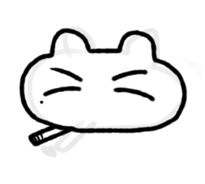 스티커깎는노인 