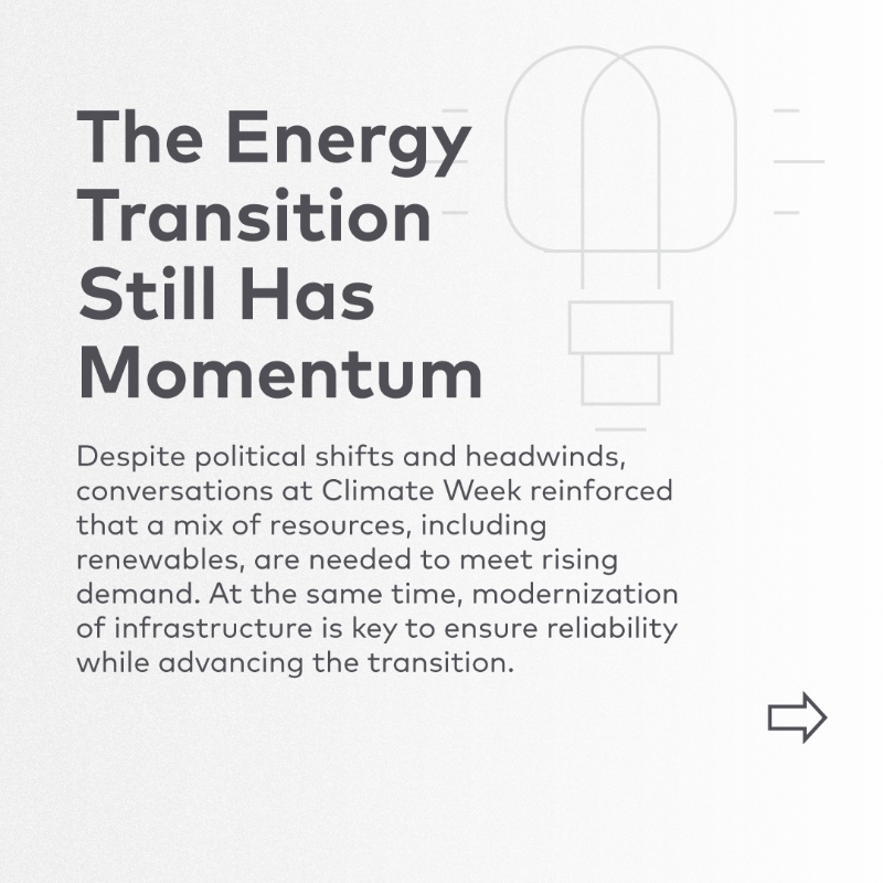 Adfero's tweet photo. What did #ClimateWeekNYC signal for the energy industry? This year’s conversations highlighted how quickly the landscape is changing – and why clear communication matters more than ever.

Swipe through for more insights from Adfero’s Rebecca Walker.