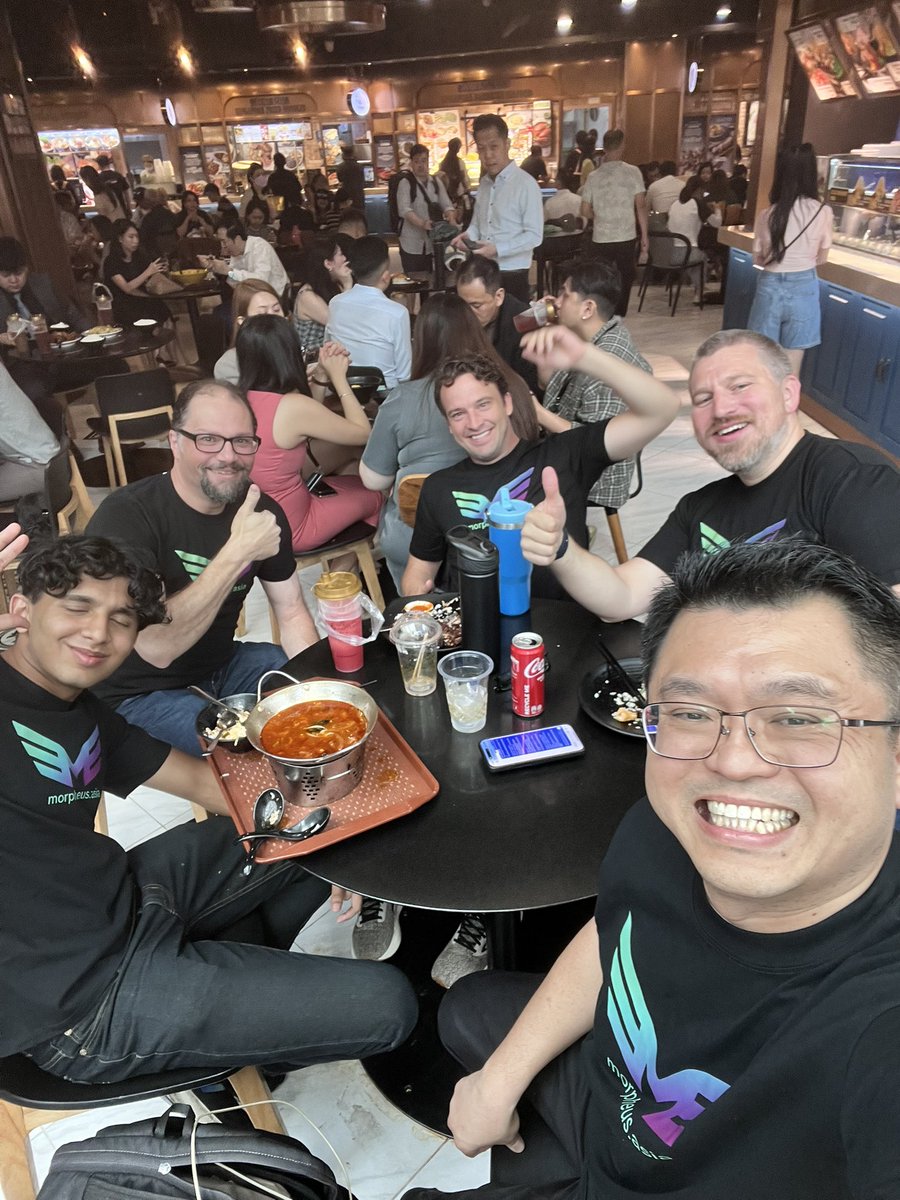 canmasu's tweet photo. “Not your key, not your AI.” 🧠⚡️
Heavy punch quote from @DJohnstonEC at @MorpheusAIs rally #IRL in Asia, Singapore #Token2049 during the @Coinstore Crypto Fast Lane.
Big team on the move —@canmasu @BetterBrand @BowTiedBlueFin @rene05x @nothussainrana 🚀🌏 https://t.co/oKYT1pt9CH