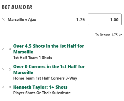 PropsDrops's tweet image. 🌍Marseille - Ajax
🏆Champions League