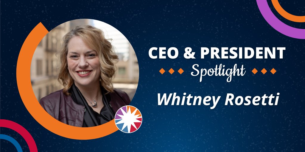 Our CEO &amp; President Spotlight is on Whitney Rosetti, Executive Director of HR &amp; Talent! Whitney has recently launched an amazing hiring season and ensured every staff member feels supported and valued. Thank you, Whitney, for all you do! This month the spotlight is on you!