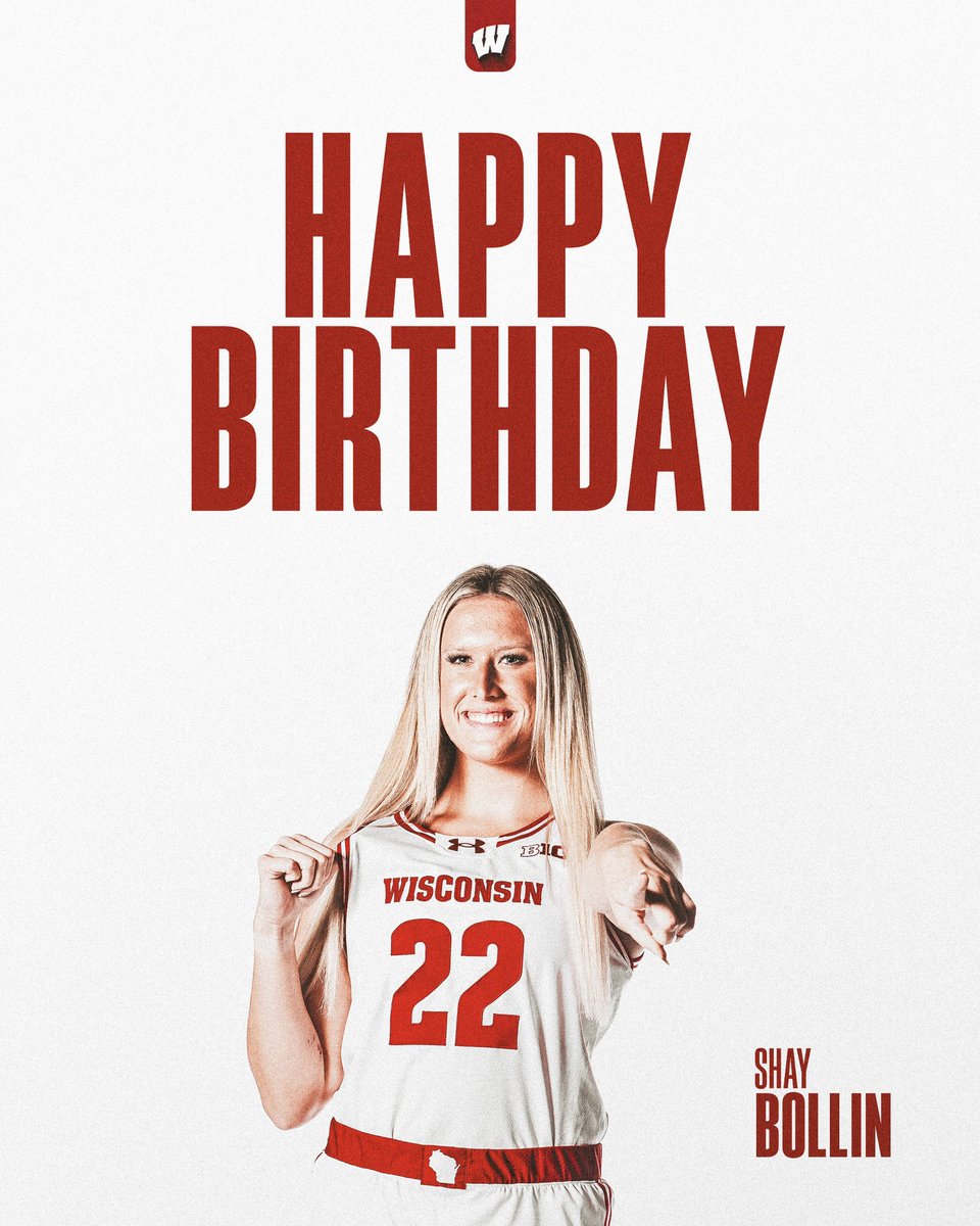 Wisconsin Women’s Basketball (@badgerwbb) on Twitter photo Happy birthday, Shay! 
#OnWisconsin Happy birthday, Shay! 
#OnWisconsin