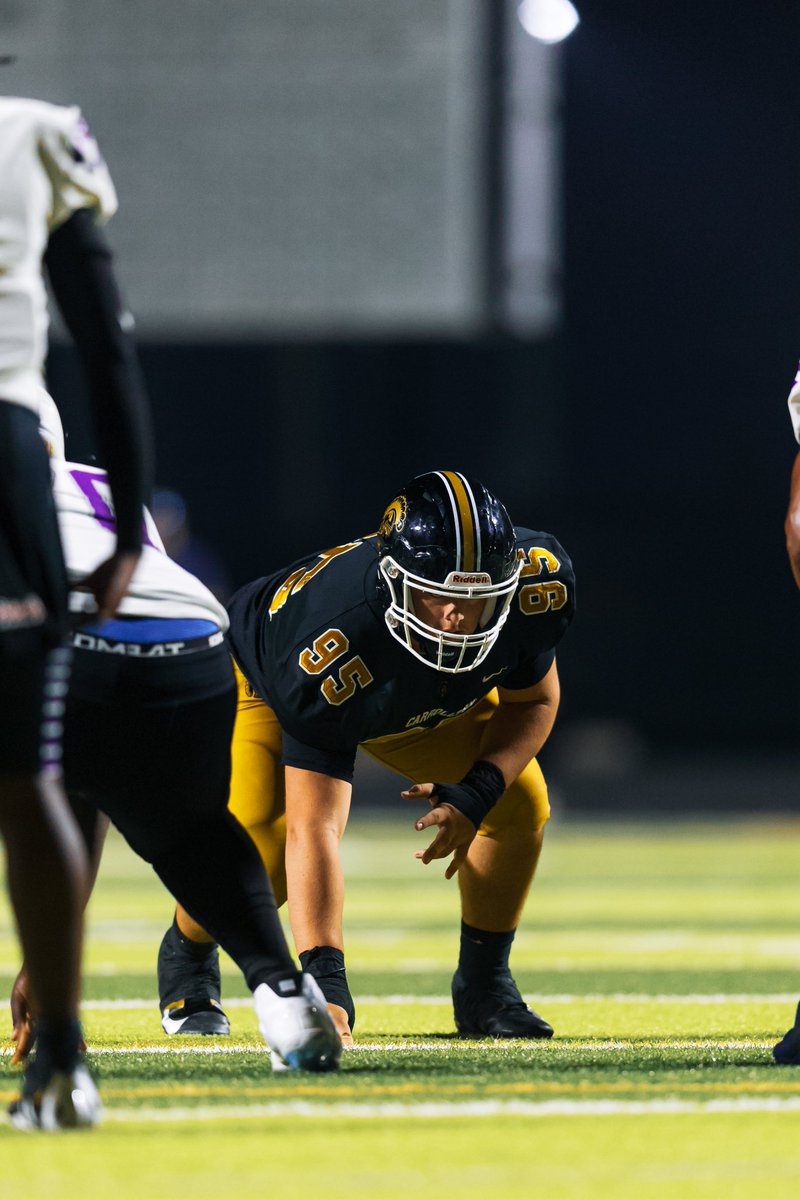 CarrolltonTroj1's tweet image. ✨’26 SR. SPOTLIGHT ✨

🟨⬛️Mason McLendon⬛️🟨

@MMMcLendon95 

🏈 DL
📏 6’1
⚖️ 270 lbs
📚 3.1 GPA
🏈 2024 1st Team All Region

🎥: Highlights ⬇️
hudl.com/profile/191066…

#GoldStandard